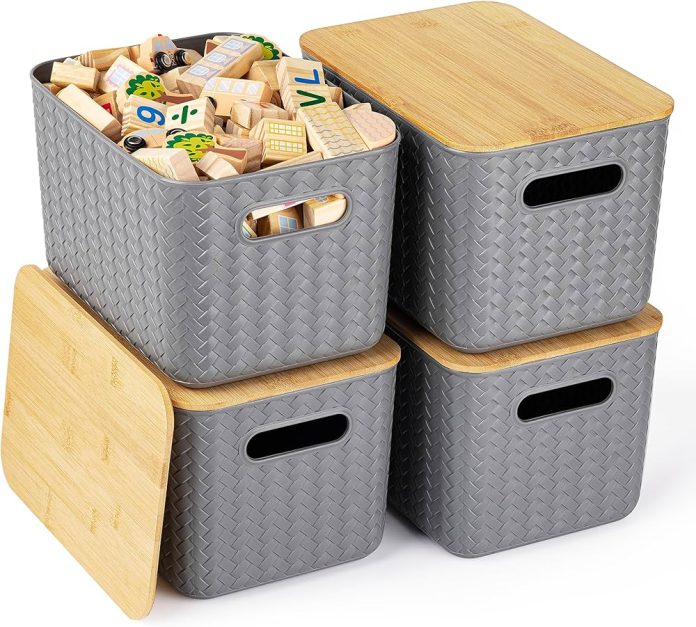 Nested Plastic Crates